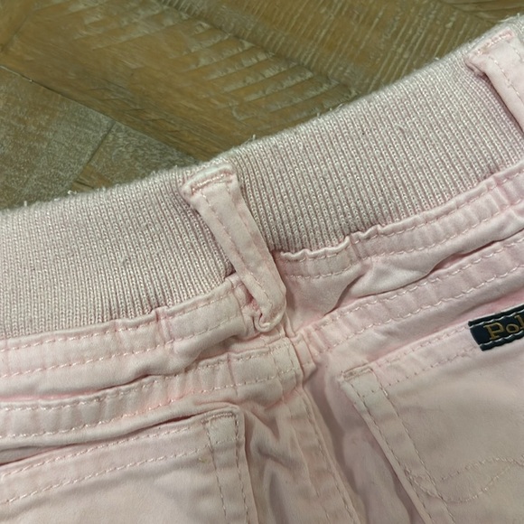 Polo Ralph Lauren Baby Tompkins Embroidered Ladybugs Pink Skinny Jeans - Picture 9 of 11